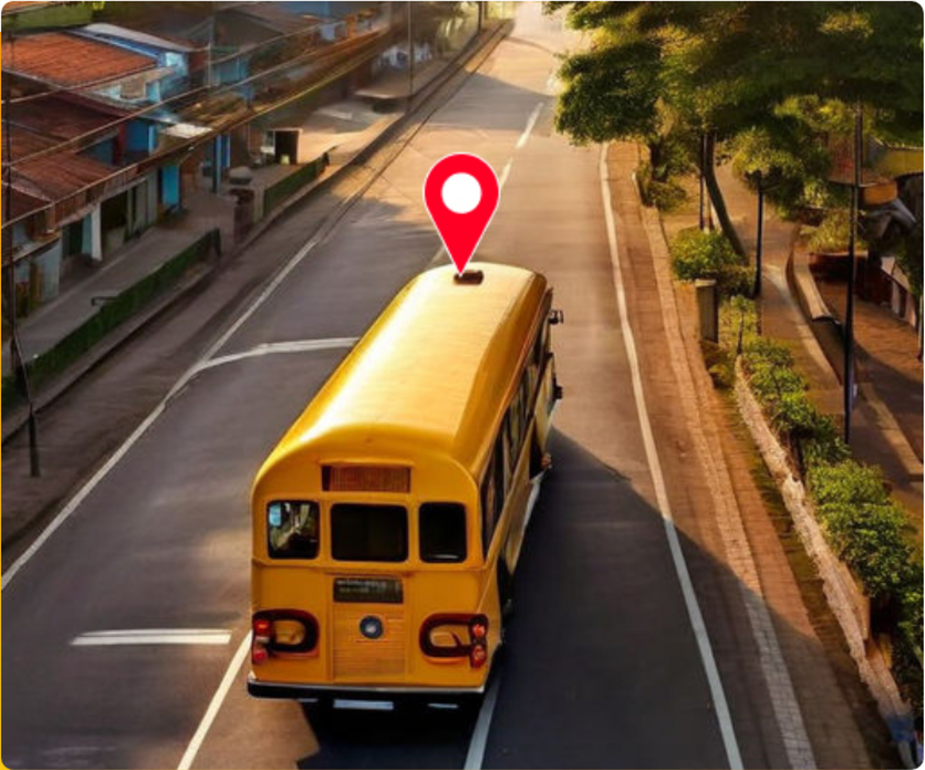 bus enter geofencing